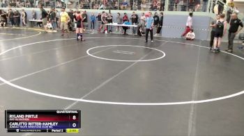 149 lbs Quarterfinal - Ryland Pirtle, Mat-Su Matmen vs Carlitto Ritter-Hamley, Juneau Youth Wrestling Club Inc.