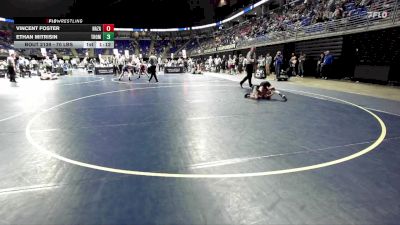 70 lbs Consy 5 - Vincent Foster, Nazareth vs Ethan Mitrisin, Thomas Jefferson