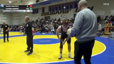 193 lbs Consi Of 4 - Jaxon Penovich, St. Viator (IL) vs Carter Vannest, Pitman