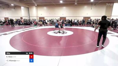 82 kg Rnd Of 16 - Kasey Ross, Sarbacker Wrestling Academy vs Codei Khawaja, Michigan