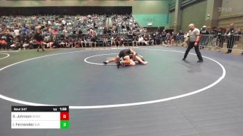 175 lbs Round Of 64 - Sterling Johnson, Riverton vs Isai Fernandez, St John Bosco