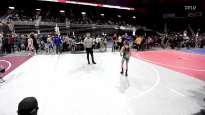 78 lbs Quarterfinal - Zandon Ness, Ridge WC vs Karsten Kilgore, Eastside United WC