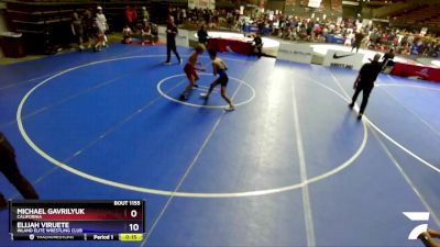 120 lbs 3rd Place Match - Nathaniel Mitchell, California vs Micah Garcia, Rough House Wrestling