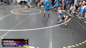 35 lbs Round 1 - Hunter Miller, Mid Valley Wrestling Club vs Kolton Marchant, Chugach Eagles Wrestling Club