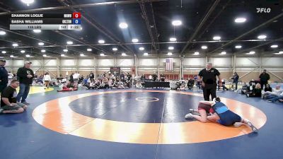135 lbs Final - Shannon Logue, MGW Riptide - GHSE vs Sasha Williams, LTD - GHSE