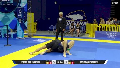 Zachary Allen Zweifel vs Steven John Plachtyna 2025 Pan IBJJF Jiu-Jitsu No-Gi Championship
