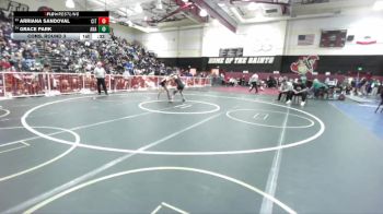 110 lbs Cons. Round 3 - Grace Park, Anaheim vs Arriana Sandoval, Citrus Valley