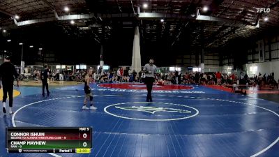 45 lbs Round 4 (6 Team) - Champ Mayhew, RAW vs Connor Ishuin, BELIEVE TO ACHIEVE WRESTLING CLUB