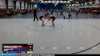 124 lbs Cons. Round 3 - Angelica Torres Lima, Wisconsin Stevens Point vs Angela Lee, Quincy