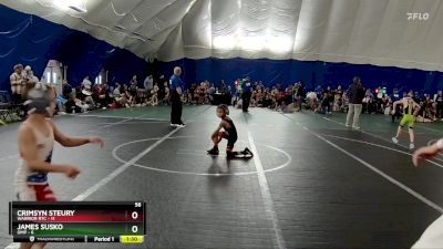 56 lbs Finals (2 Team) - Danil Ivanov, OMP vs Zion Tucker, Warrior RTC