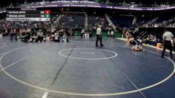 235 lbs Champ. Round 1 - Briana Joyce, Trinity vs Da`Naja Boyd, East Wilkes