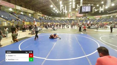 123 lbs Semifinal - Zoe Gabel, Pikes Peak Warriors vs Cupcake Antillon, Pomona Elite