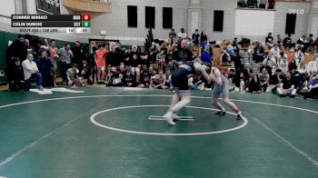 138 lbs Consi Of 16 #2 - Conner Miniaci, Middleborough vs Colin DuBois, Scituate