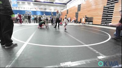 43 lbs Quarterfinal - Beckett Loftus, Carl Albert vs Pierce Shelbourn, Standfast