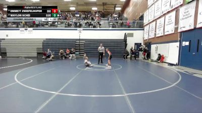 59 lbs Champ. Round 1 - Waylon Schei, Bear Lake Wrestling Club vs Emmett Zwiefelhofer, Bulldog Wrestling Club