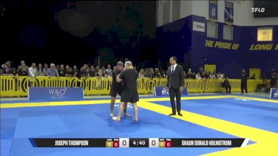 Shaun Donald Holmstrom vs Joseph Thompson 2025 Pan IBJJF Jiu-Jitsu No-Gi Championship