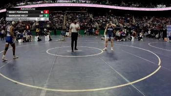 4A 175 lbs Cons. Round 2 - Marquise Kelly, Laney vs Mikey Portante, Watauga High School