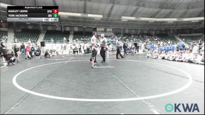 43 lbs Rr Rnd 1 - Harley Lewis, Sperry Wrestling Club vs Yori Jackson, Shelton Wrestling Academy