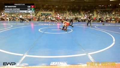 88 lbs Round Of 64 - Jre Whitford, TEAM PRIDE ACADEMY vs Achilles Cortese, Cory Clark Wrestling