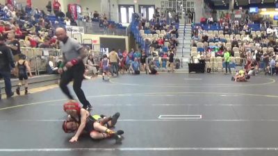 55 lbs Semifinal - Henry Otto, Warhawks vs Calvin Thompson, Headhunters