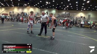 167 lbs Round 2 (6 Team) - Max Sundquist, Team Gotcha vs Noah Nichols, Mi Mafia White