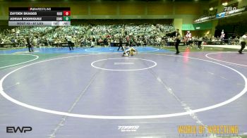 67 lbs Consi Of 16 #2 - Zayden Skaggs, Rose City Alliance vs Adrian Rodriguez, Salem Elite Mat Club