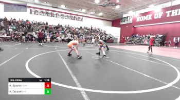 100-105 lbs Final - Kamden Sparks, Tonkawa Takedown Club vs Kelton Doucet, Kansas Young Guns