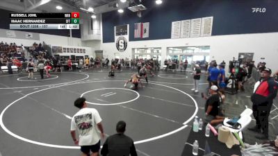 157 lbs Champ. Round 2 - Isaac Hernandez, ASG vs Russell Johl, Unattached