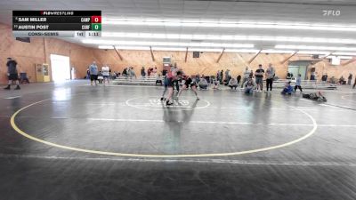 130 lbs Consolation - Sam Miller, Camp Hill vs Austin Post, Corfu