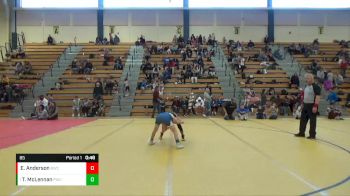 85 lbs 1st Place Match - Tucker McLennan, Pinnacle Wrestling Club vs Eli Anderson, Bison Wrestling Club