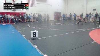 132 lbs Cons. Round 4 - Luke Kirchner, Jennings County vs Trae Hopkins, Bloomington North
