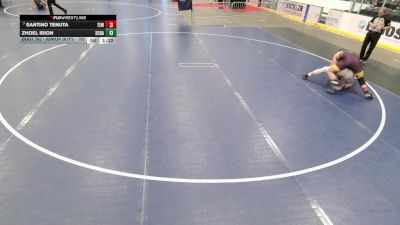 Junior Boys - 165 lbs Champ. Round 1 - Santino Tenuta, Team El1te Wrestling vs Zhoel Irion, South Dakota