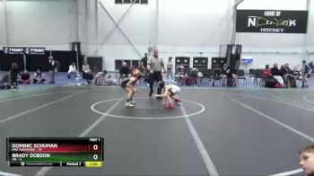 64 lbs Round 5 (8 Team) - Dominic Schuman, Mat Assassins vs Brady Dobson, 4M