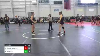 136 lbs Rr Rnd 4 - Joanna Vanderwood, Empire vs Maddison Ellis, Queens Of The North