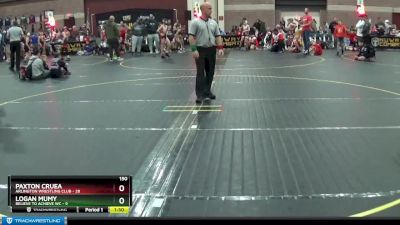 150 lbs Round 3 (6 Team) - Logan Mumy, Believe To Achieve WC vs Paxton Cruea, Arlington Wrestling Club