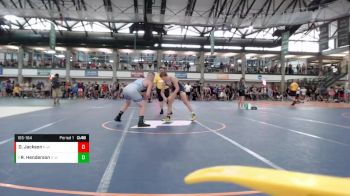 165-184 lbs Semifinal - Rage Henderson, Maritime Wrestling Academy vs Daniel Jackson, Southern Illinois Bulldogs WC