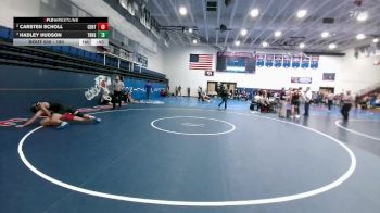 190 lbs Cons. Semi - Carsten Scholl, Central vs Hadley Hudson, Thunder Basin High School
