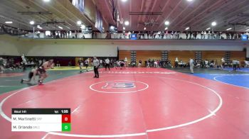 215 lbs Round Of 32 - Martin Martinetti, St. Peter's Prep vs Michael Orlando, Depaul Catholic