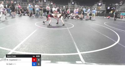 106 lbs Semifinal - Mialee Copeland, Dinosaur Destroyers vs Serina Catt, WTFIT Warriors