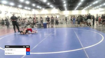 89 lbs 2nd Place - Kasen Corriell, Other Team vs Maximus Parra, Faito Wc