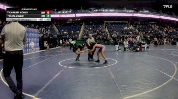 138 lbs Champ. Round 1 - Eliza Cagle, Pisgah&nbsp; vs Chakira Kodjo, Seventy-First