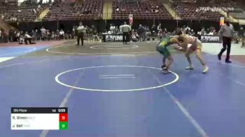 116 lbs 5th Place - Ryder Sheen, Southern Idaho Training Center vs Jacob Bell, Fontana