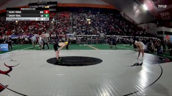 5A 98 lbs 1st Place Match - Zach Teal, Lakeland vs Alex Vega, Minico