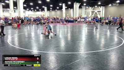 157 lbs Round 2 (8 Team) - Logan Redel, Team STL Black vs Nathan Mccartney, Carolina Exteme Blue