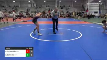 126 lbs Prelims - Adam Schaeublin, MetroWest United vs Gage LaPlante, Ragin Raisins Fredonia