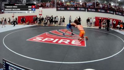 65 kg Cons. Round 2 - Sergio Vega, Cowboy RTC/ Titan Mercury Wrestling Club (TMWC) vs Smokey McClure, Brunson UVRTC