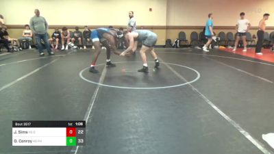 182 lbs Rr Rnd 3 - Johnathan Sims, OMP HS vs Owen Conroy, Phoenix Blue HS