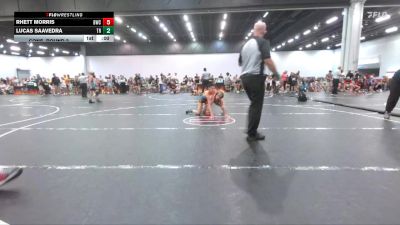 90/105 Cons. Round 2 - Rhett Morris, Blackman Wrestling Club vs Lucas Saavedra, Top Rank