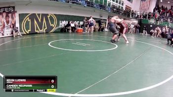 285 lbs Cons. Round 2 - Camden Neumann, Clarkston (MI) vs Kevin Ludwig, Genoa