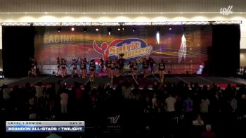 Brandon All-Stars - Twilight [2025 L1 Senior Day 2] 2025 Spirit Cheer Dance Grand Nationals & Cheer Nationals